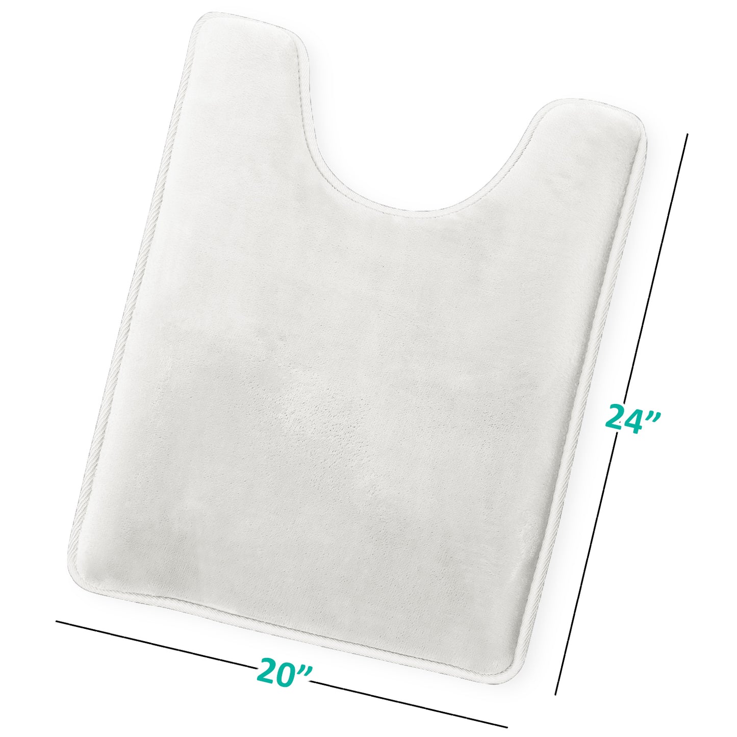 Clara Clark Memory Foam Contour Bath Mat