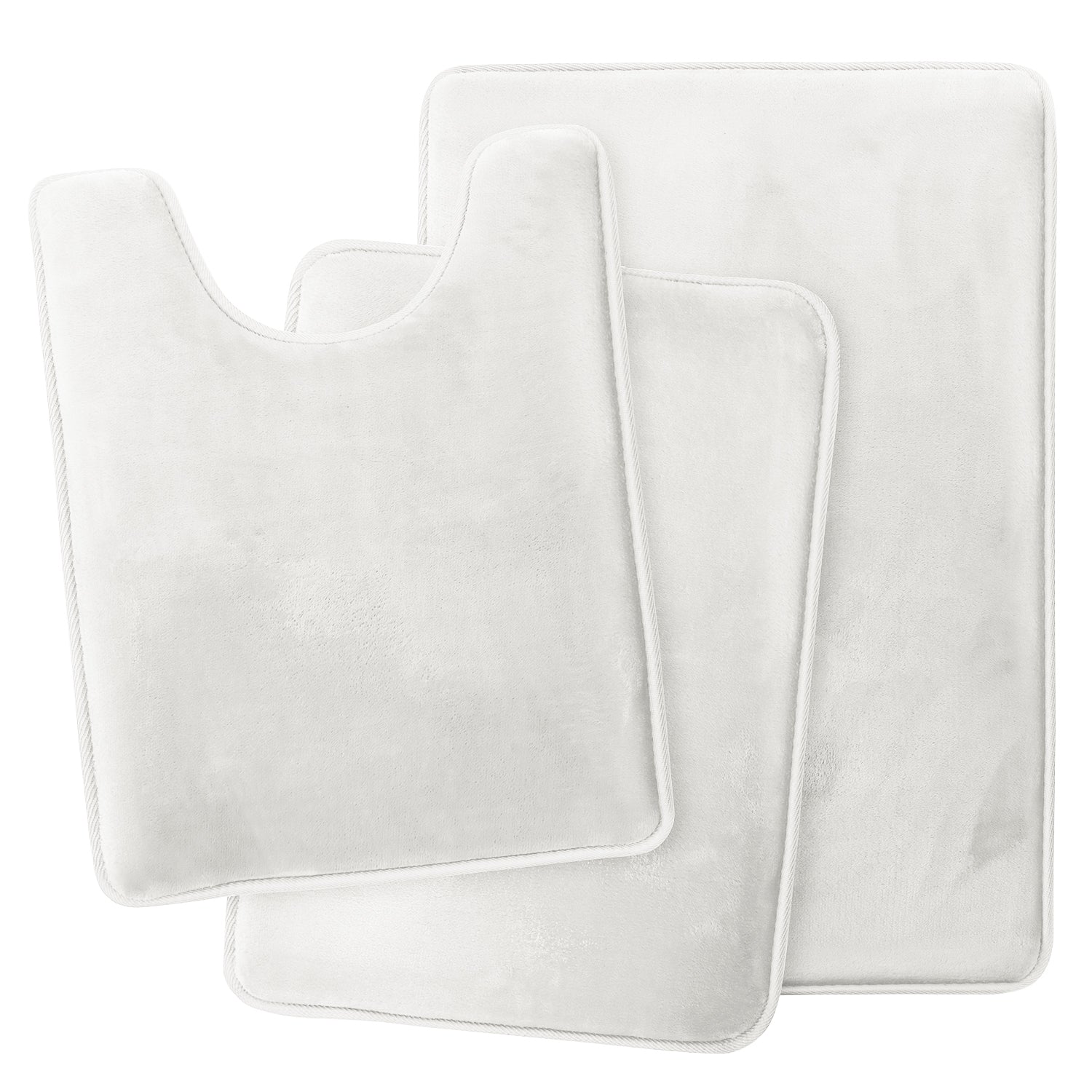 Clara Clark Memory Foam Bath Mat - 3 Pack – Cozy Array