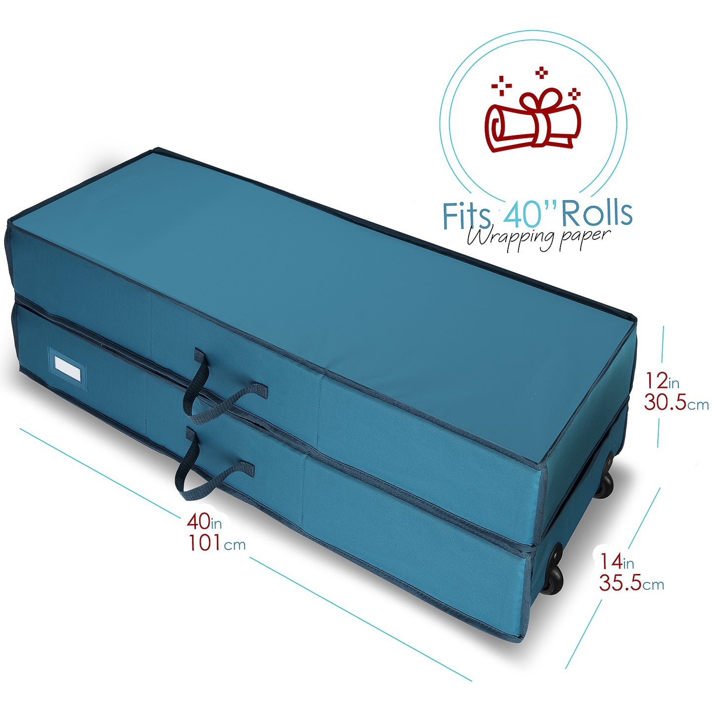 Hearth & Harbor New Design Wrapping Paper Storage Box