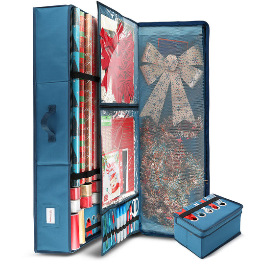 Hearth & Harbor New Design Wrapping Paper Storage Box