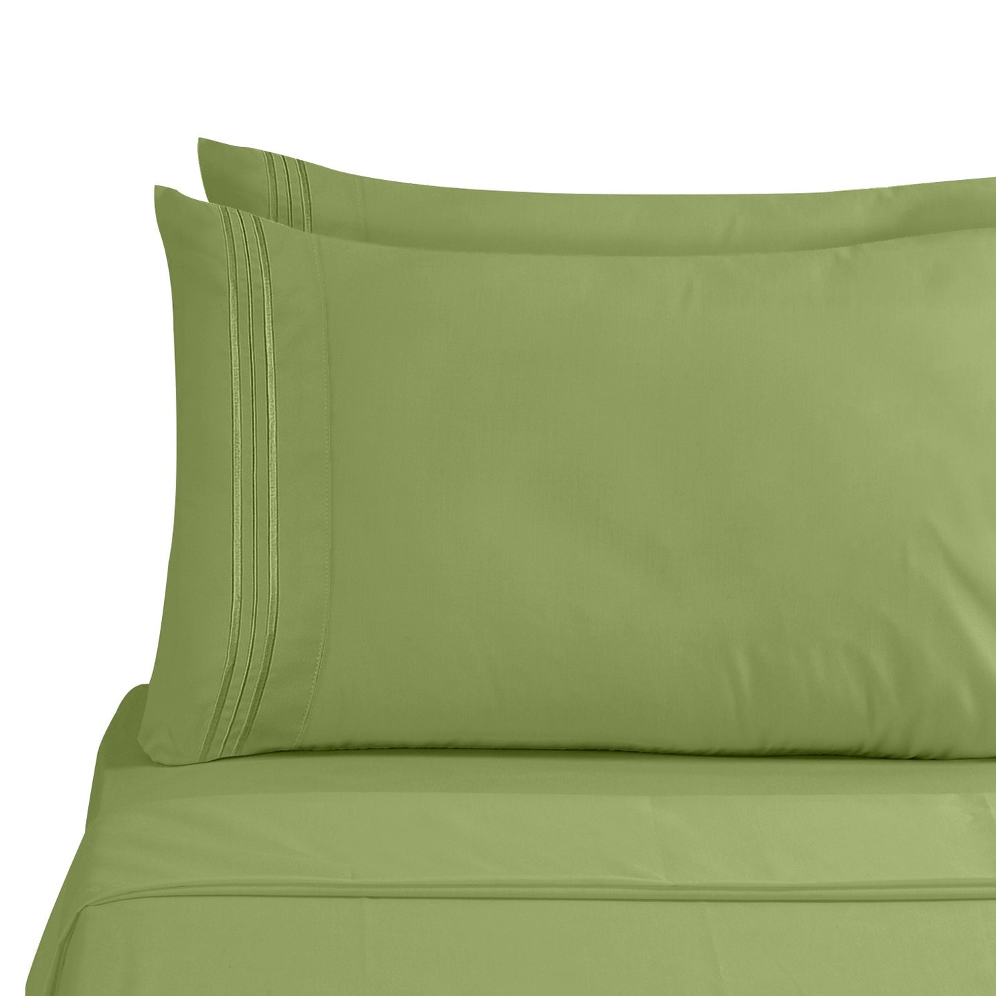 Clara Clark Bright Spring Colors 1800 Series 2pc Pillow Cases