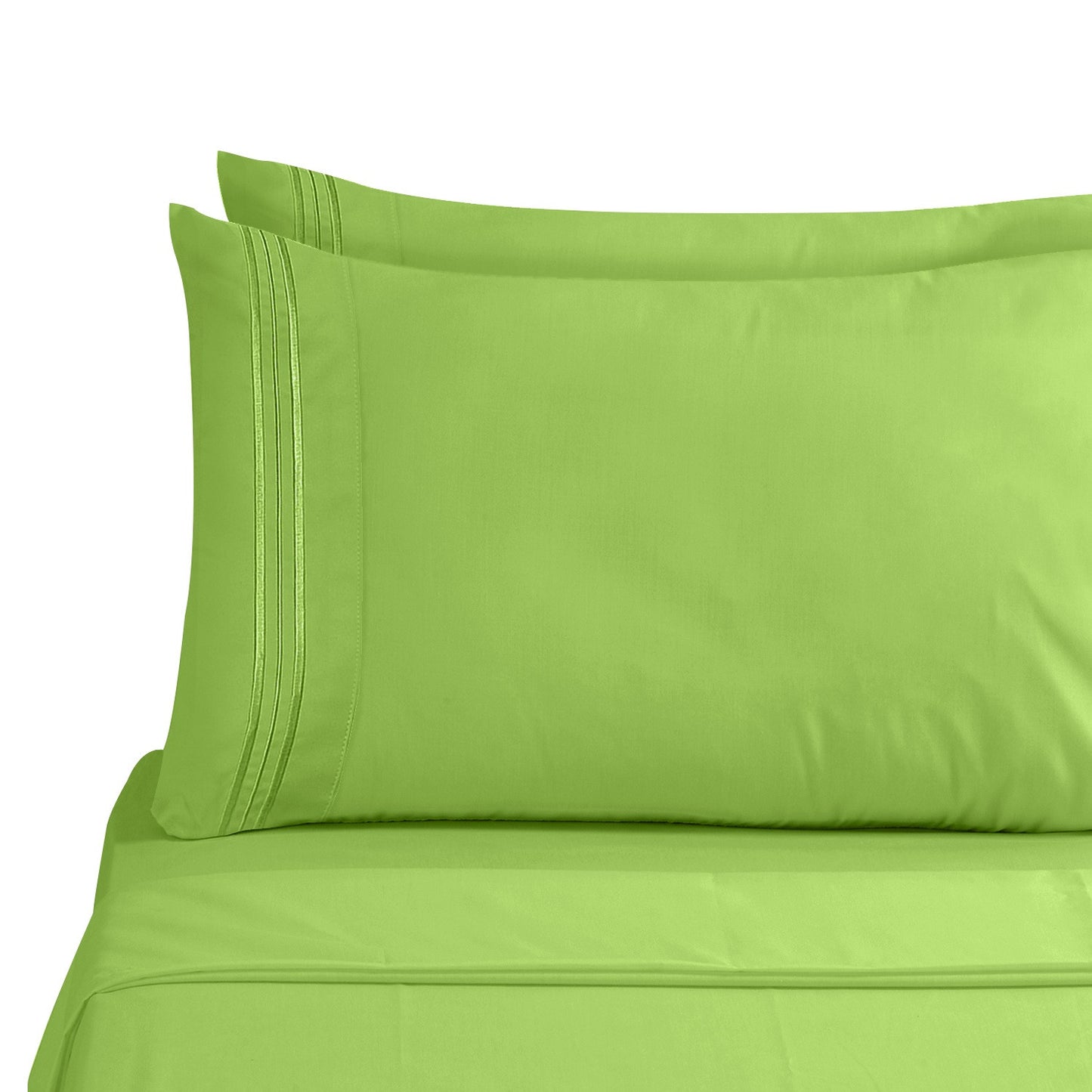 Clara Clark Bright Spring Colors 1800 Series 2pc Pillow Cases