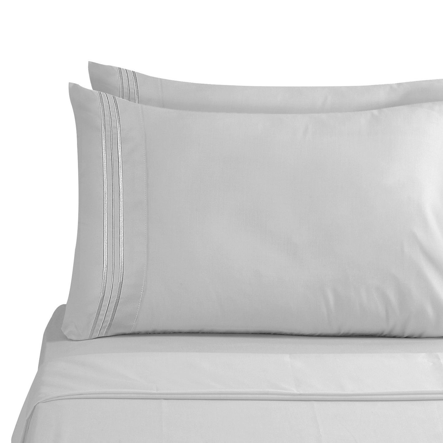 Nestl Bedding Soft Pillow Case Set of 2 - Double Brushed Microfiber Hypoallergenic Pillow Covers - 1800 Series Premium Bed Pillow Cases